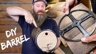 How To Make A Whiskey, Rum or Bourbon Barrel To Age Spirits