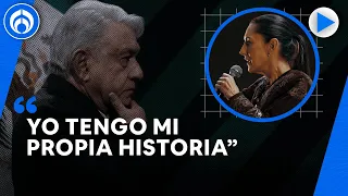 “No soy una copia de AMLO”: Claudia Sheinbaum