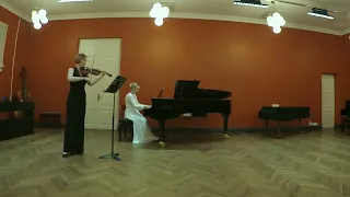 F. Mendelssohn sonaat F-duur (I osa) Kati Meibaum, Kairit Levit