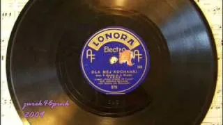 Leo Monosson sings Polish tango (52) in Polish language: "Dla mej kochanki", 1932 !