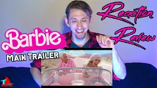 Barbie Main Trailer Reaction Review