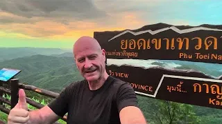 Exploring Thailand’s Plane Crash Mountain at Sunrise