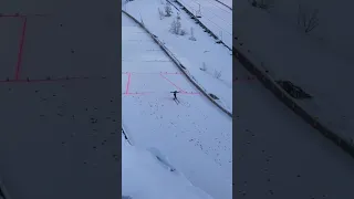 Super Good jump in Vikersund