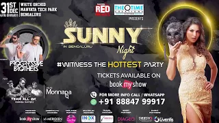 Sunny Leone| Sunny Night in Bengaluru NYE 2018 - New Year Celebrations| India