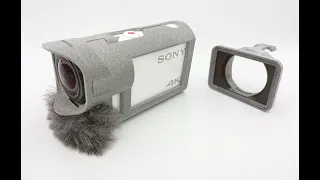 ОБЗОР ЧЕХЛА из 3D принтера для Sony FDR X3000 Hdr AS300, SKELETON PROTECTION CASE FOR SONY X3000