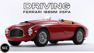 FERRARI 166 MM | 166MM Barchetta Touring - 0052M & 0264M - V12 engine sound in top gear | SCC TV