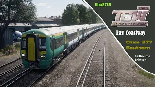 Train Sim World 2020 East Coastway Class 377 Southern                   Eastbourne - Brighton