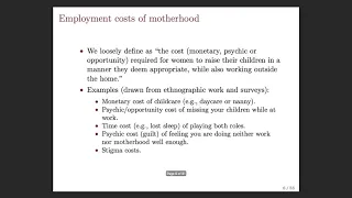 The Mommy Effect: Do Women Anticipate the Employment Effects of Motherhood? with Jessica Pan