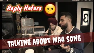 Karan aujla talking about (Maa song) kick live stream