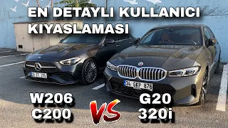 BMW G20 320i vs Mercedes W206 C200 Detailed Comparison (With Subtitle)