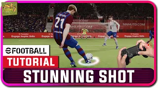 eFootball 2022 | Stunning Shot Tutorial - Tips for New Players on how to score these more often!