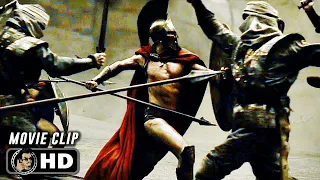 First Battle Scene | 300 (2006) Gerard Butler, Movie CLIP HD