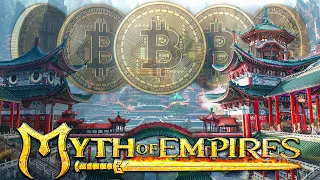 КАК ПРОКАЧАТЬСЯ АФК ЗА МОНЕТЫ Ч.2 16+ ✌😁 Прохождение MYTH OF EMPIRES обзор SmokeSED (смокисед) ◄#47