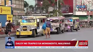 Daloy ng trapiko sa Monumento, maluwag  | UB