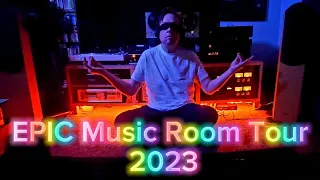 Epic Music Room Tour 2023 !
