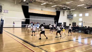 Winman Bounce 13U vs BVC 13U set 1 PROVINCIAL Championship