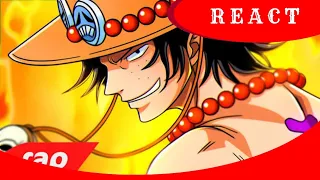 Antiga geração (One Piece) reagindo Rap do Ace (One Piece) - PUNHOS DE FOGO | NERD HITS