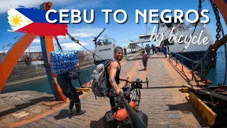 Riding a bike from Cebu to Negros in the Philippines 🇵🇭