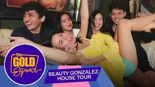 GOLD SQUAD EXCLUSIVE! BEAUTY GONZALEZ HOUSE TOUR | The Gold Squad