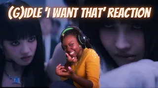 HOL UP WAIT A MINUTE...IT'S A 22! | (여자)아이들((G)I-DLE) - 'I Want That' Official Music Video REACTION