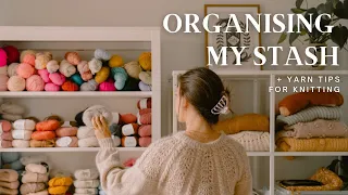 11 Yarn Favorites For Knitting - Organising My Yarn Stash