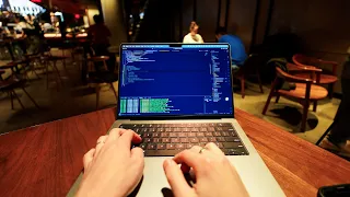 life as a developer building a startup (in nyc cafes)