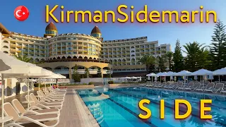 SIDE KIRMAN Sidemarin Beach & SPA 5* ULTRA ALL INCLUSIVE HOTEL REVIEW TÜRKIYE #turkey #side #antalya