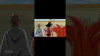 Squid game Saitama, Goku and Naruto baryon mode #Shorts