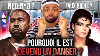 KANYE WEST : POURQUOI IL EST DEVENU UN DANGER? ( COMPLOT? MICHAEL JACKSON , Adidas , Rihanna ?)