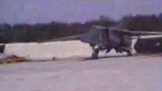 MiG-23BN takeoffs from Cheshnegirovo airbase