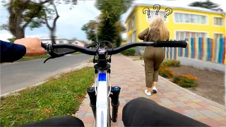 Катаюсь один по городу на Мтб Часть 7 | GoPro POV MTB Urban Street Riding #7