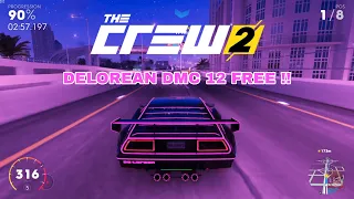 Get DELOREAN DMC-12 RAD EDITION for Free in Crew 2 !!