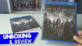 UNBOXING & REVIEW | La Liga de la Justicia de Zack Snyder (Zack Snyder's Justice League) Blu-ray