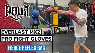 FIERCE REFLEX BAG- Everlast MX2 Pro Fight Gloves