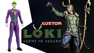 Custom Loki Agent of Asgard base Joker| Sculpture timelapse | Escultura Loki