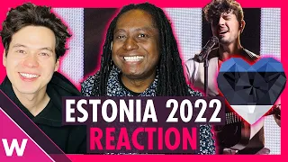 Stefan "Hope" Reaction | Estonia Eurovision 2022