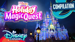 Disney Holiday Magic Quest | ZOMBIES | Compilation | Disney Channel