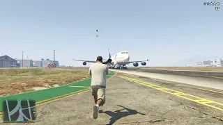 Stealing the big jet in GTA 5