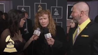 Megadeth on the GRAMMY red carpet | GRAMMYs