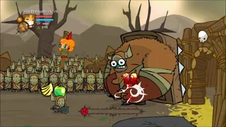 Castle Crashers - Barbarian Boss Fight