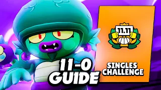 11-0 SINGLES CHALLENGE GUIDE | BEST BRAWLERS & TIPS