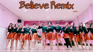 Believe Remix - Line Dance | Choreo by Roro Line Dance (INA) & Roosamekto Mamek (INA) - October 2023