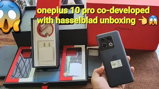 oneplus 10 pro co-developed with hasselblad unboxing in india 👈😱 #co oneplus 10 Pro new addition#wit