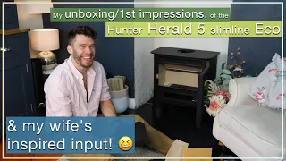 1st impressions & unboxing the Hunter Herald 5 slimline Eco