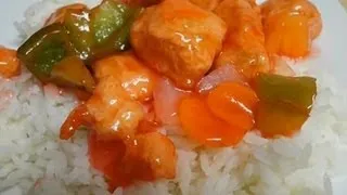 Sweet and Sour Chicken - Restaurant Style