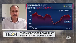 Bernstein's Mark Moerdler on Microsoft: Its future is in software and the cloud