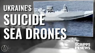 Ukraine is using sea drones to deliver the fight beyond front lines
