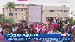 Walk To End Breast Cancer In Balboa Park