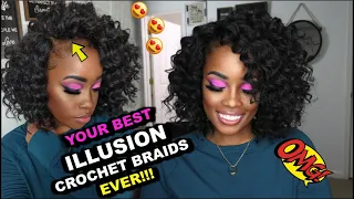 🔥YOUR BEST ILLUSION CROCHET BRAIDS BOB EVER!! | THE MOST REALISTIC & EASY INSTALL! MARY K BELLA