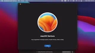 macOS Ventura - Aktualizacja systemu operacyjnego MacBook Air M1